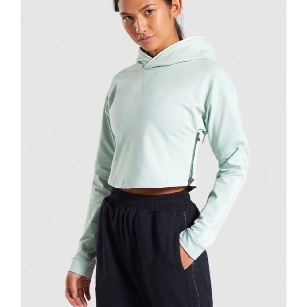 Gymshark Medium Recess Hoodie- light green.